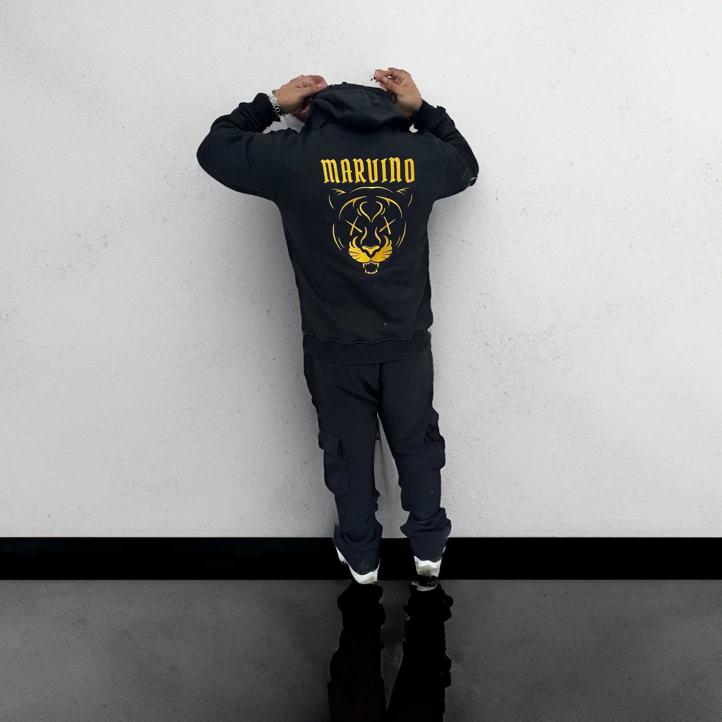 Marvino “Midnight Gold” Flared Tracksuit